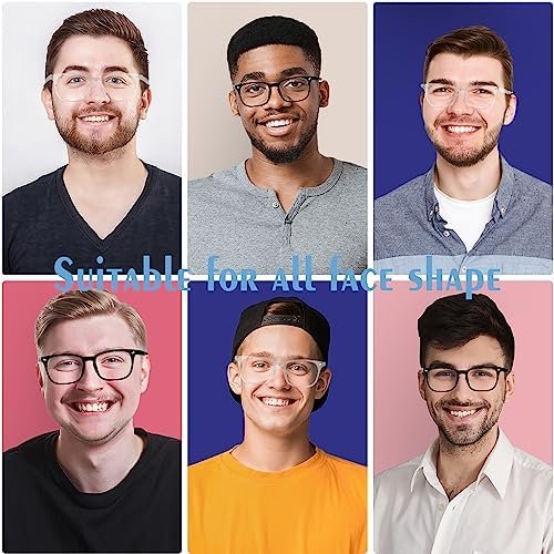 Blue Light Blocking Glasses - 2 Pack for Eye Relief