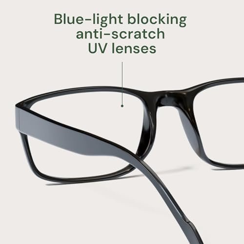 Gaoye 5-Pack Stylish Blue Light Blocking Reading Glasses