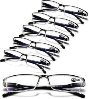 Gaoye 6PCS Blue Light Blocking Reading Glasses for All