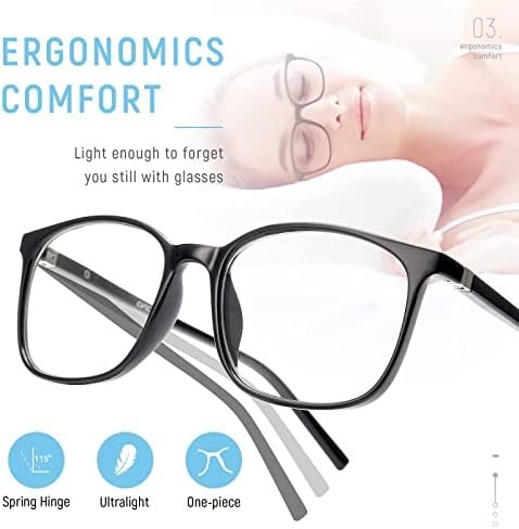 Gaoye Blue Light Blocking Glasses - Stylish & Protective