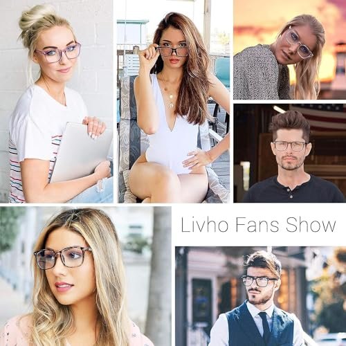 Livho Blue Light Blocking Glasses - Stylish Eye Protection