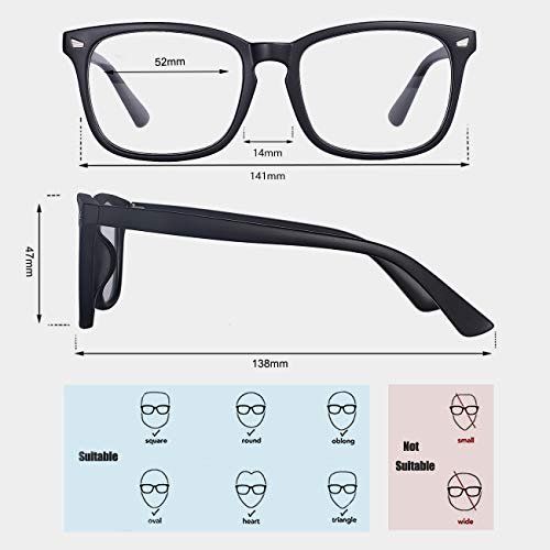 MAXJULI Blue Light Blocking Glasses - Stylish & Comfortable