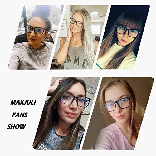 MAXJULI Blue Light Blocking Glasses - Stylish & Comfortable