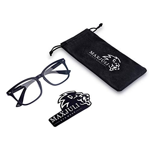 MAXJULI Blue Light Blocking Glasses - Stylish & Comfortable