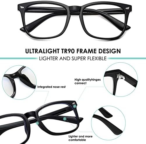 Reduce Eye Strain with Hunsquer Blue Light Glasses